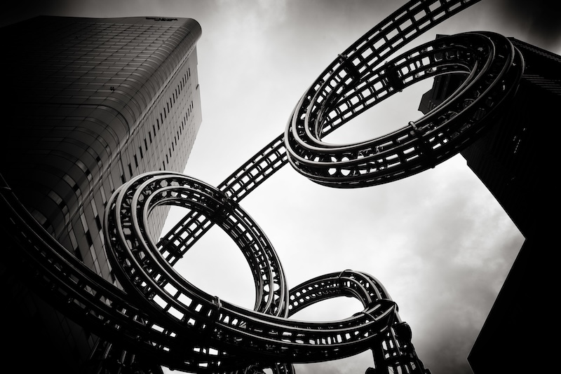 Berg- och dalbana för konjunktur